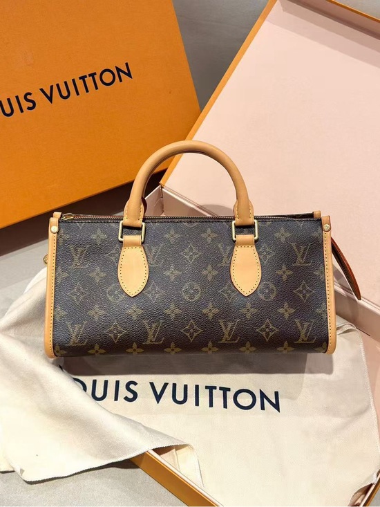 Louis Vuitton Handbags - Louis Vuitton Monogram Canvas Satchel with Vachetta Trim